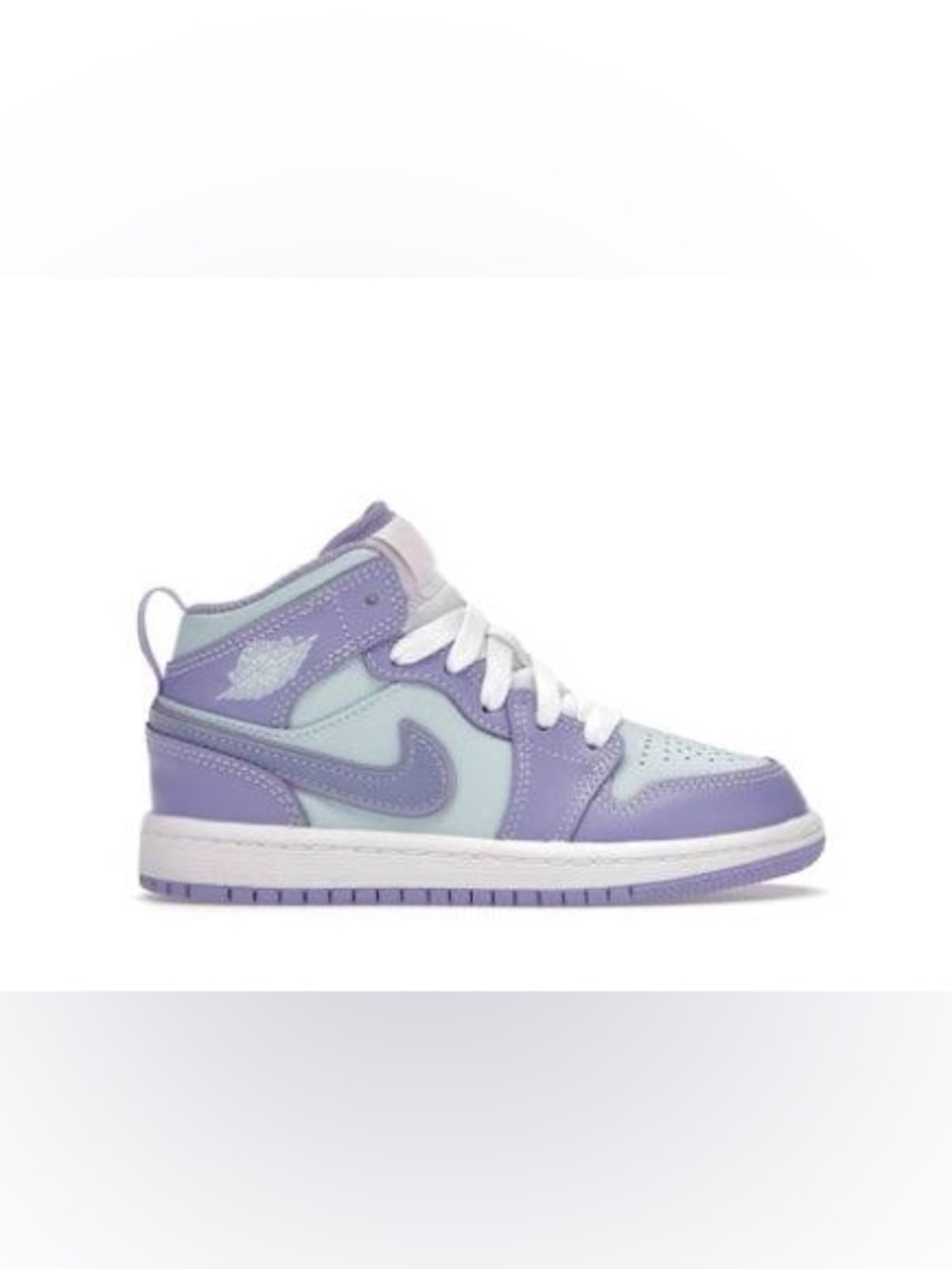 Nike Jordan 1 Mid Purple Aqua PS